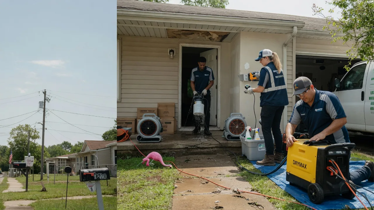 Storm Damage Water Removal in Kingsbury, TX near me